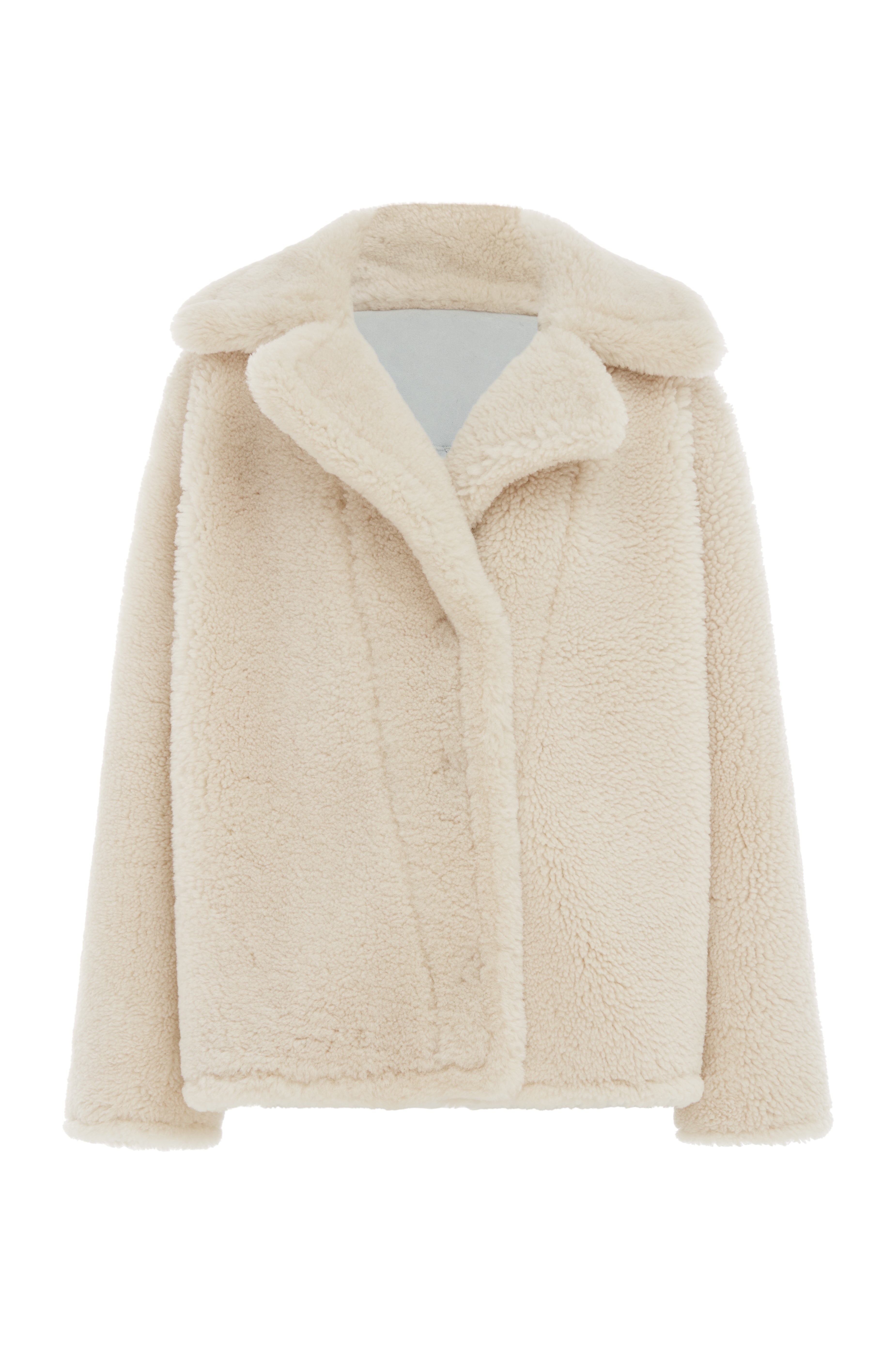 The Gala-Bear Coat in Sheepskin Cream