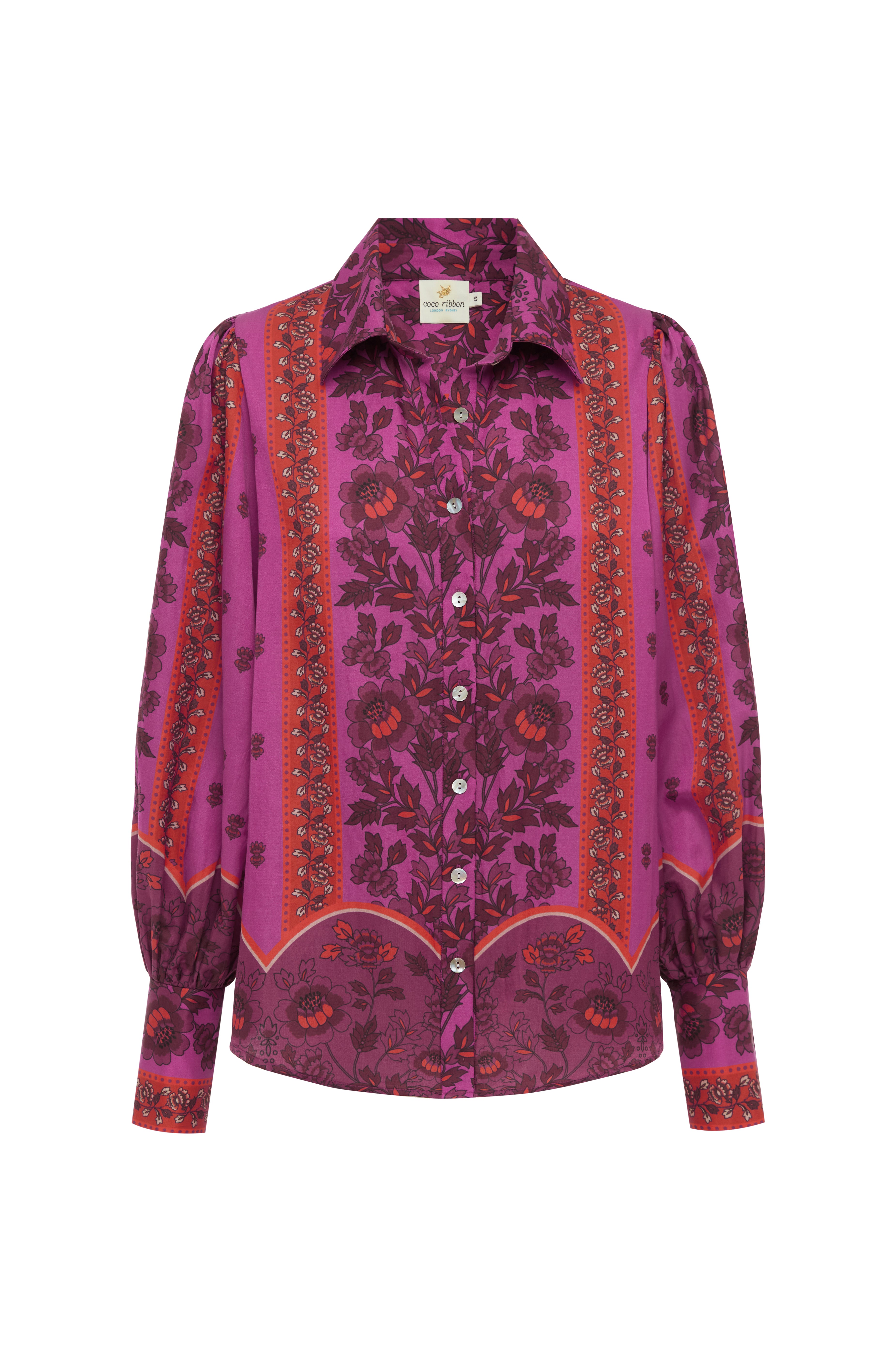 Cherry Bomb Print Blouse